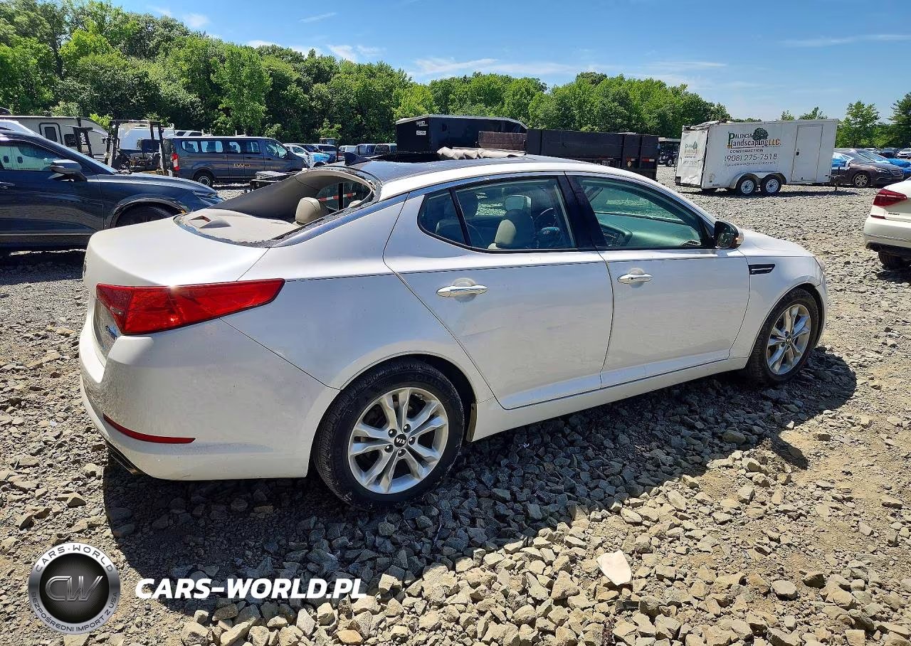 2011 Kia Optima Ex Turbo VIN:KNAGN4A66B5163863 - 3