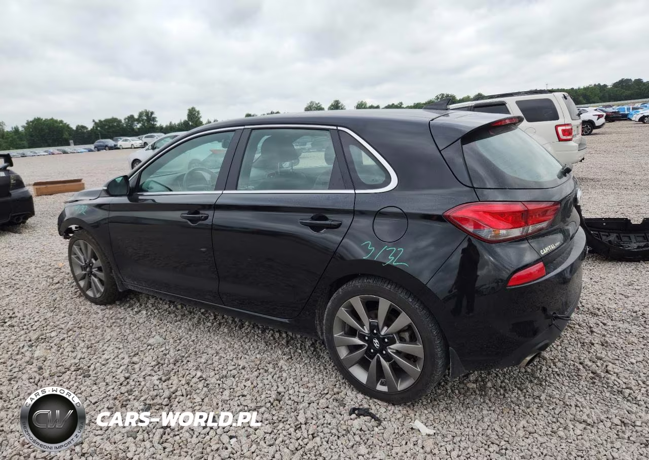2018 Hyundai Elantra Gt Sport VIN:KMHH55LC8JU086395 - 2