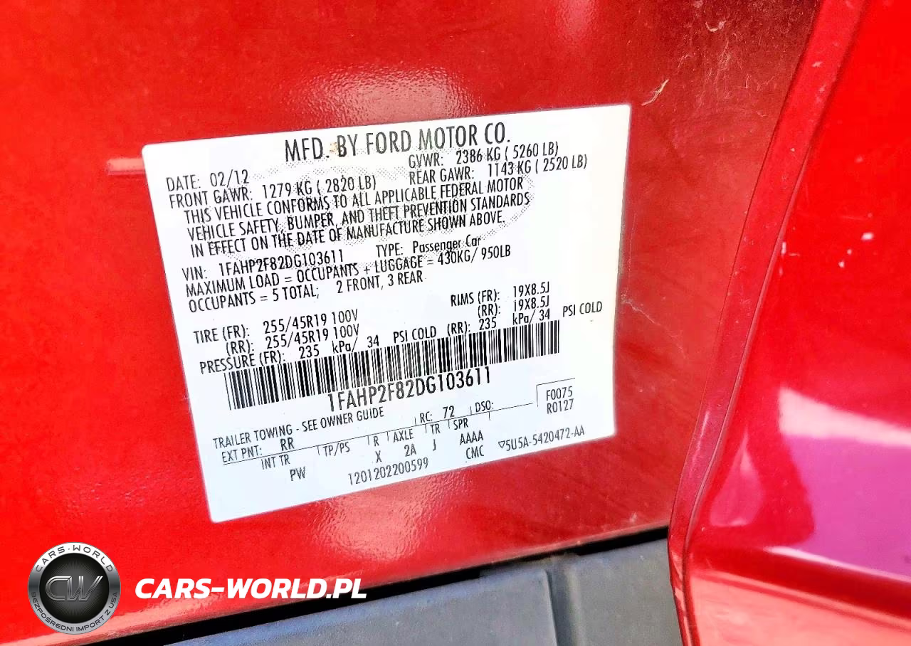 2013 Ford Taurus Limited VIN:1FAHP2F82DG103611 - 12