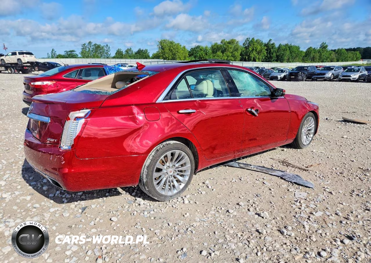 2014 Cadillac Cts Luxury Collection VIN:1G6AX5SX2E0144585 - 3