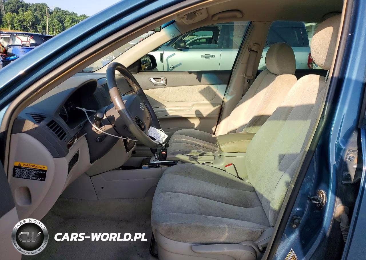 2007 Hyundai Sonata Se VIN:5NPEU46F17H211461 - 7