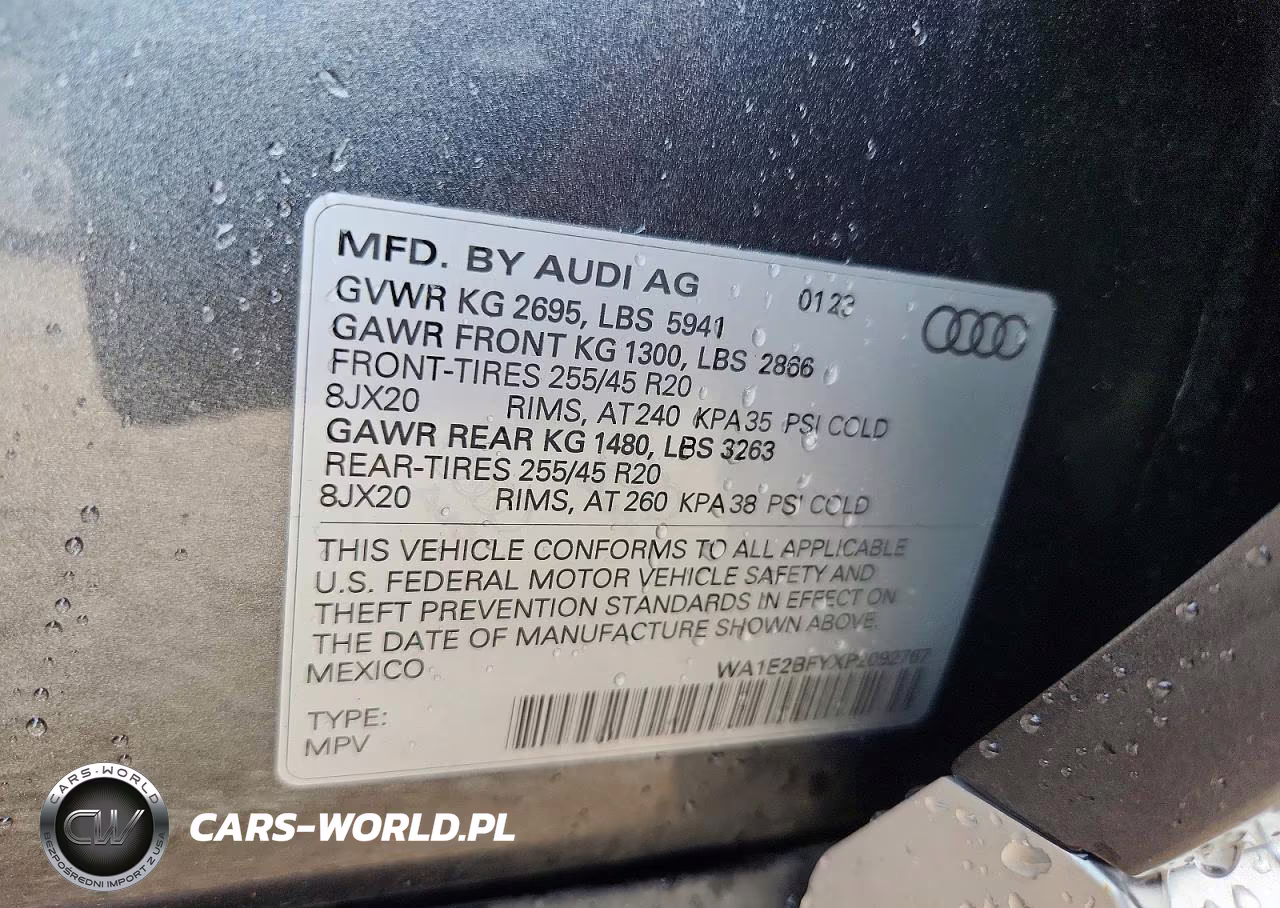2023 Audi Q5 E Premium Plus 55 VIN:WA1E2BFYXP2092767 - 13