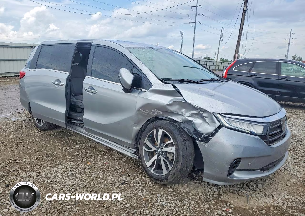 2024 Honda Odyssey Touring VIN:5FNRL6H80RB053565 - 4