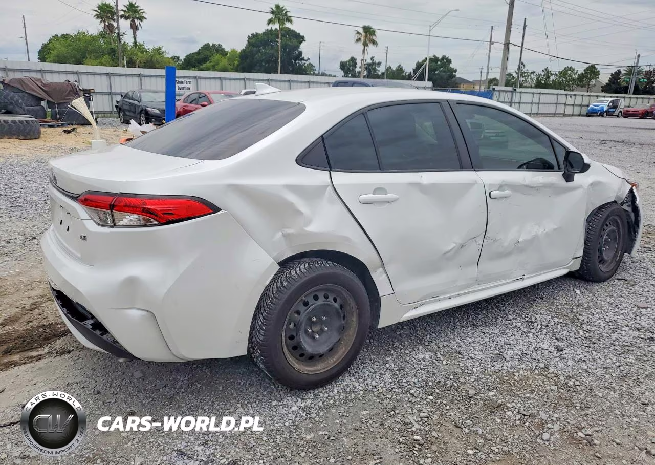 2022 Toyota Corolla Le VIN:JTDEPMAE1N3030388 - 3