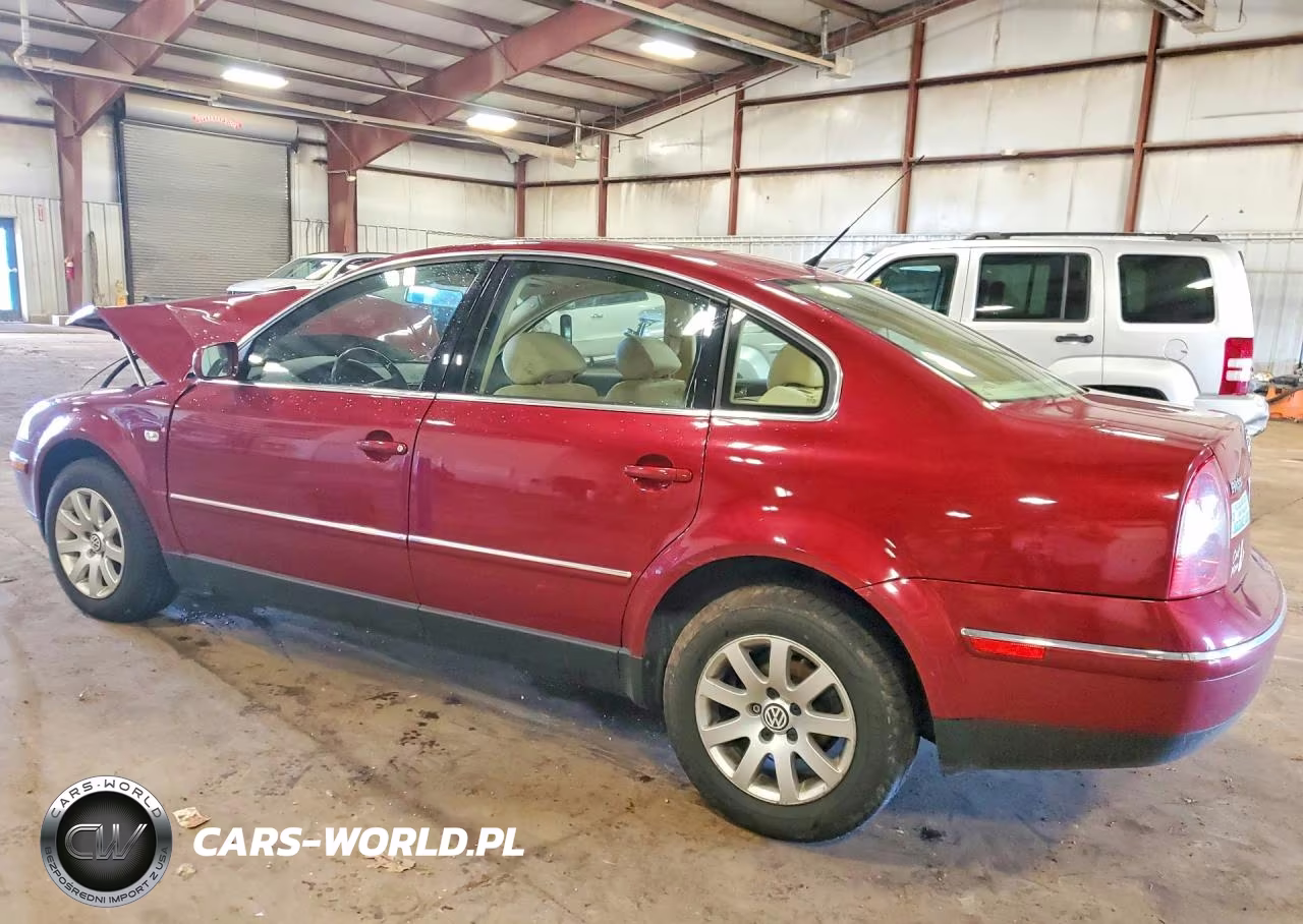 2002 Volkswagen Passat Gls VIN:WVWPD63B92P304957 - 2