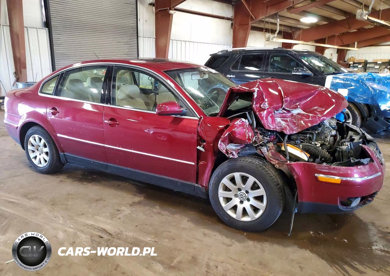 2002 Volkswagen Passat Gls VIN:WVWPD63B92P304957 - 4