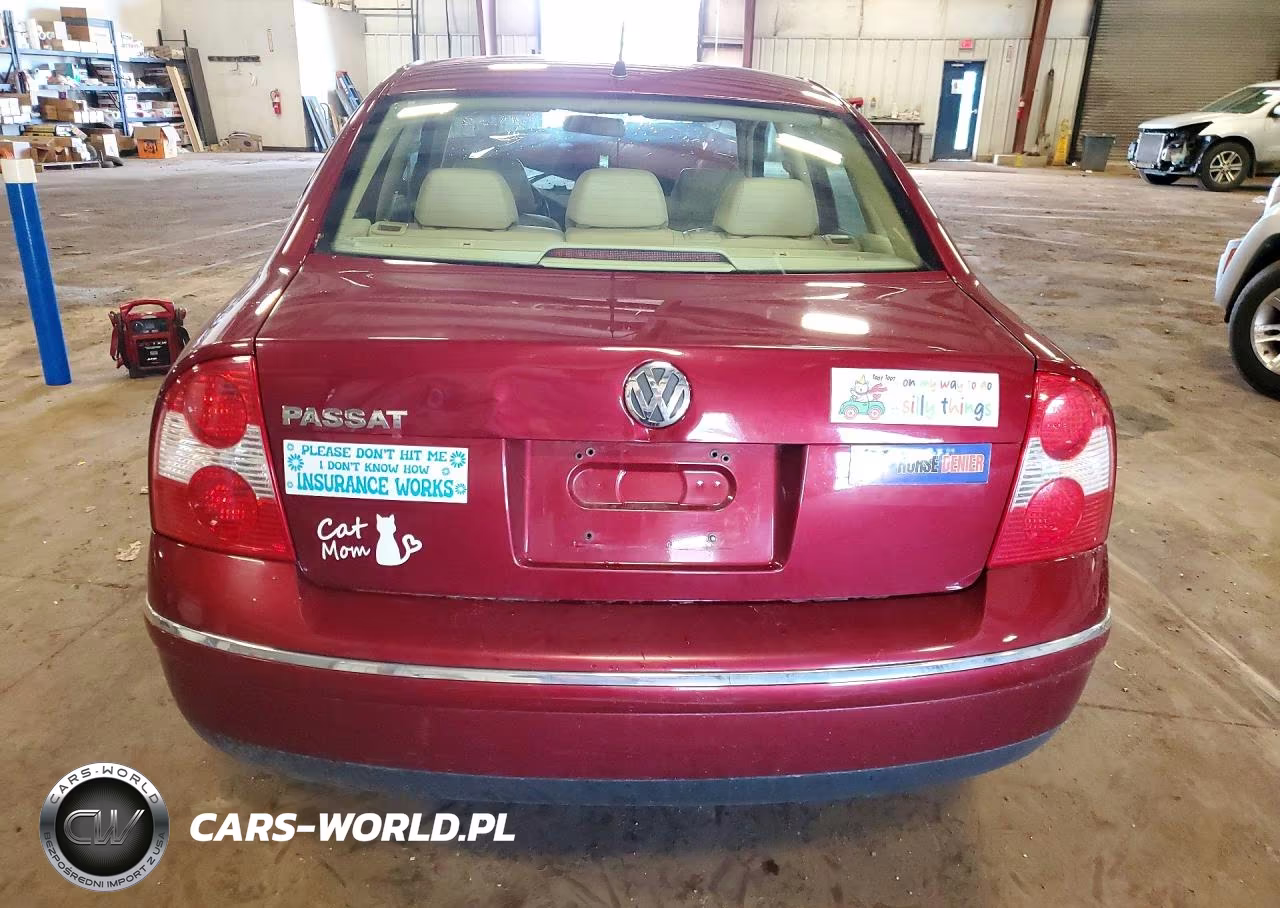 2002 Volkswagen Passat Gls VIN:WVWPD63B92P304957 - 6