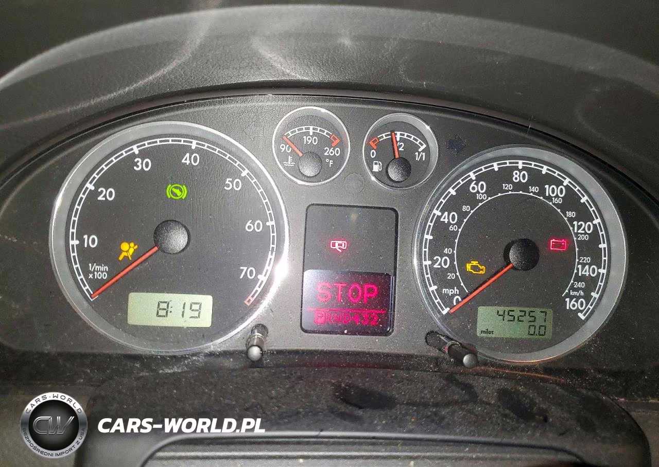 2002 Volkswagen Passat Gls VIN:WVWPD63B92P304957 - 9