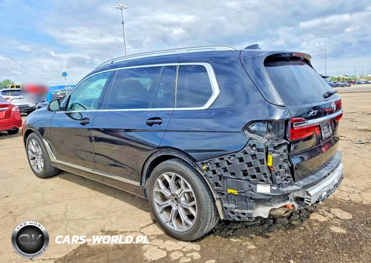 2022 BMW X7 xDrive40I VIN:5UXCW2C0XN9K89411 - 2