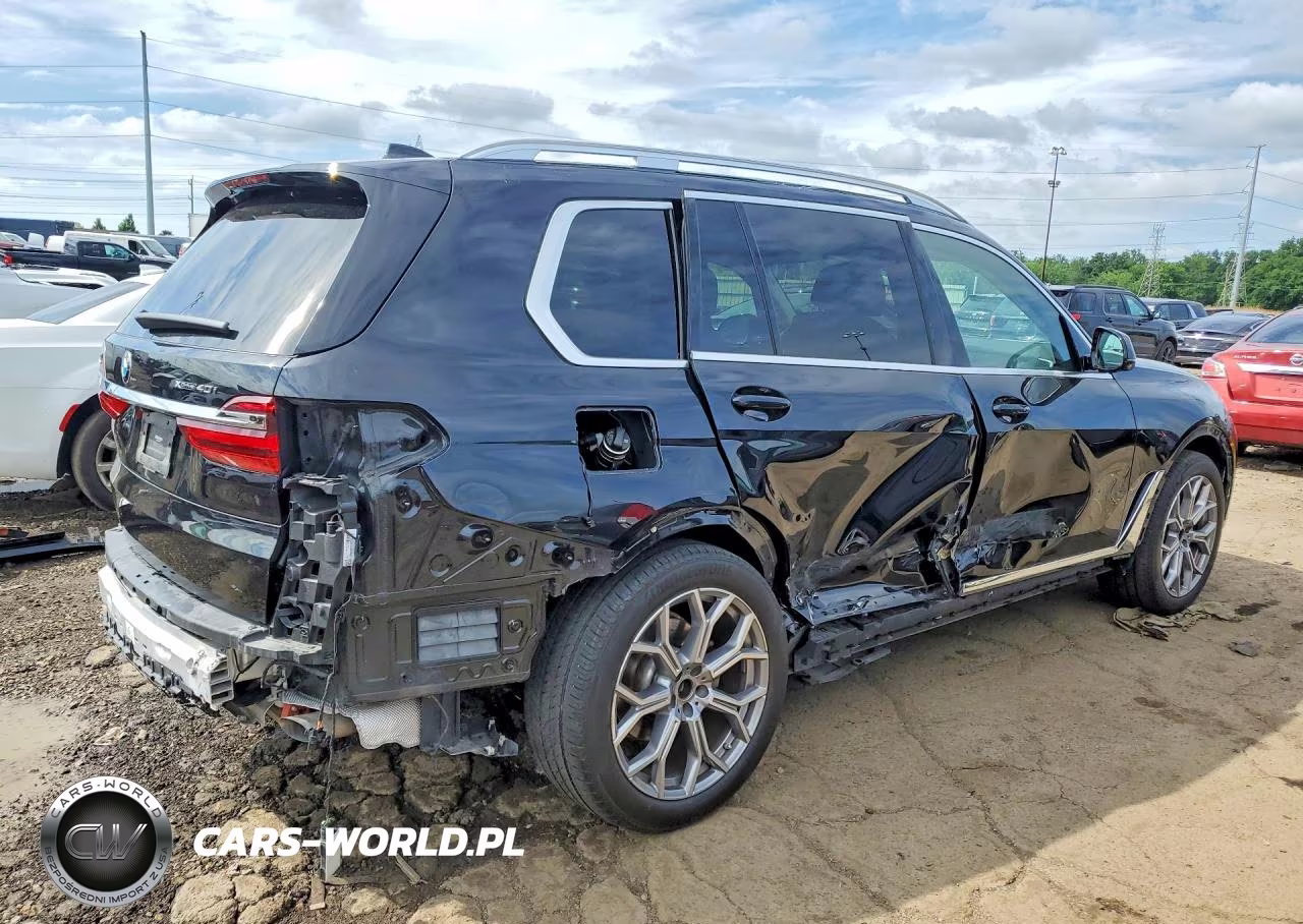 2022 BMW X7 xDrive40I VIN:5UXCW2C0XN9K89411 - 3