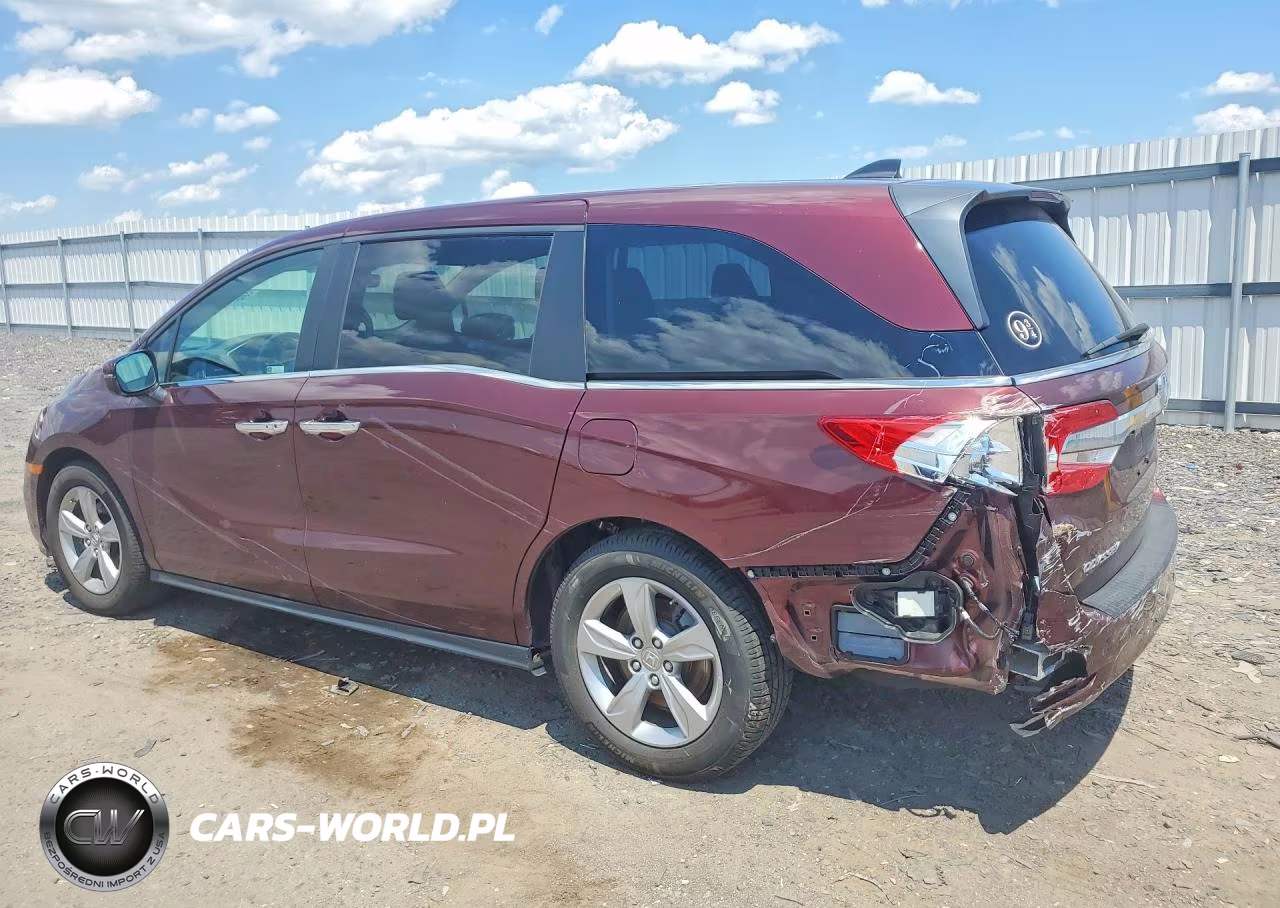 2019 Honda Odyssey Exl VIN:5FNRL6H75KB103180 - 2