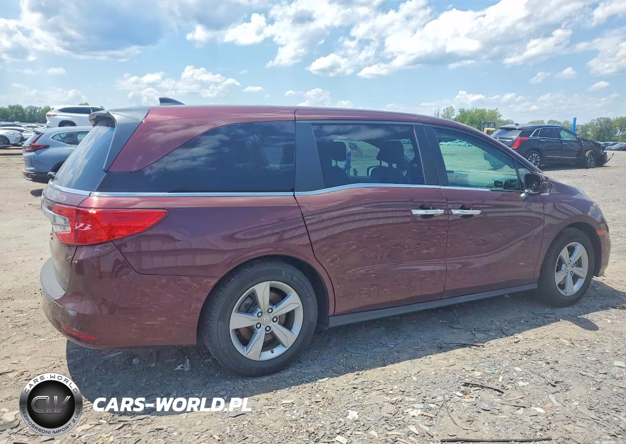 2019 Honda Odyssey Exl VIN:5FNRL6H75KB103180 - 3
