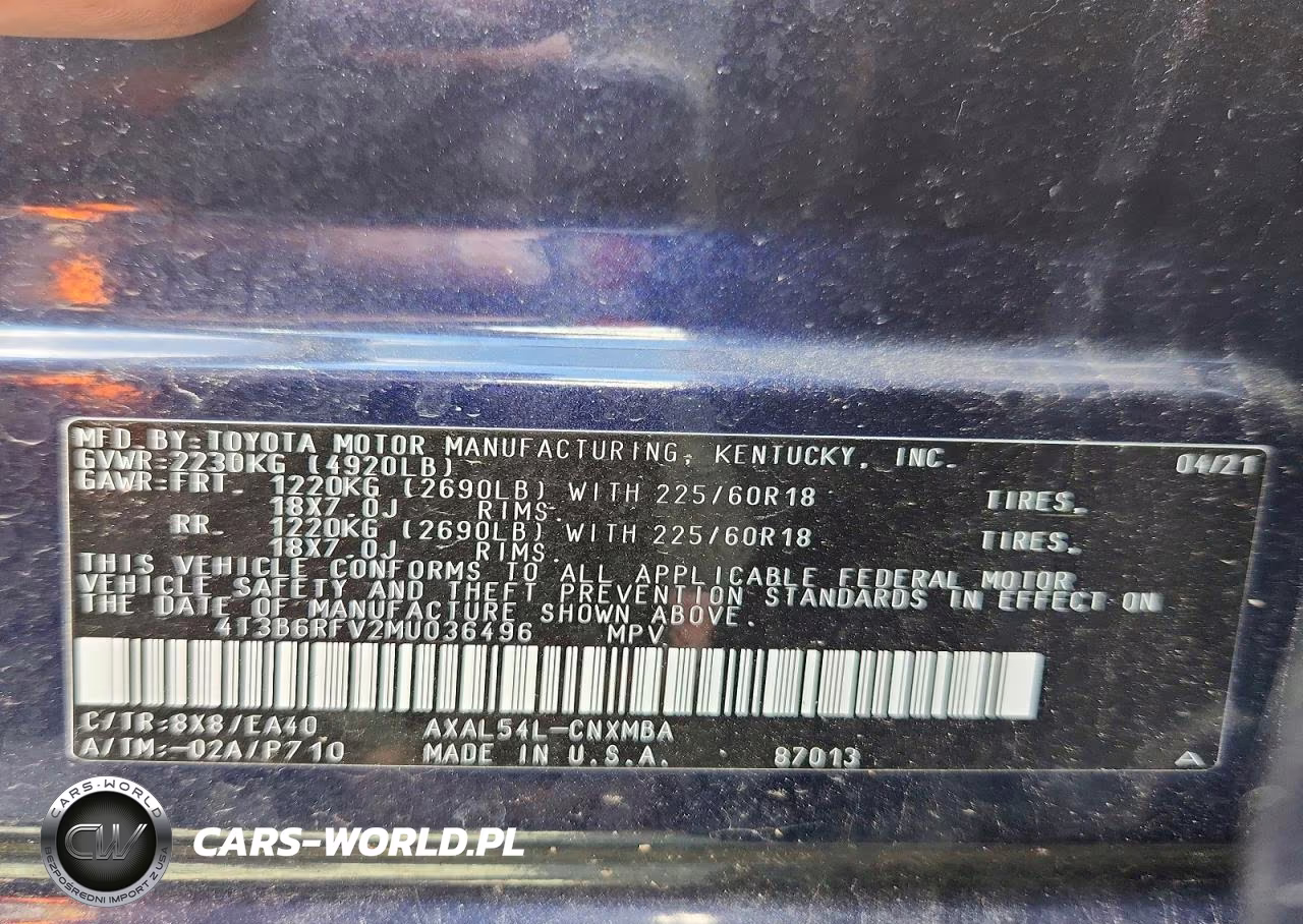 2021 Toyota Rav4 Hybrid Xle Premium VIN:4T3B6RFV2MU036496 - 13