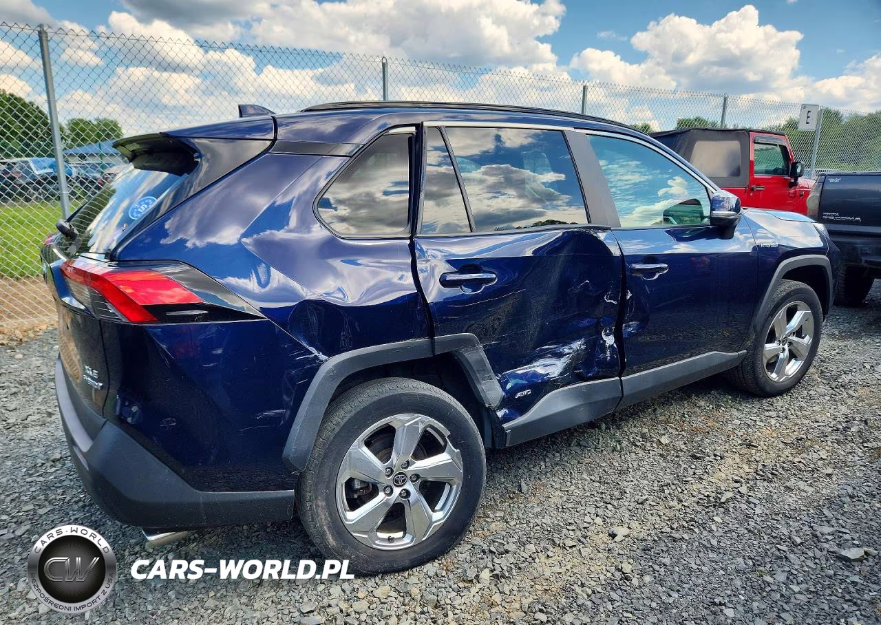 2021 Toyota Rav4 Hybrid Xle Premium VIN:4T3B6RFV2MU036496 - 3