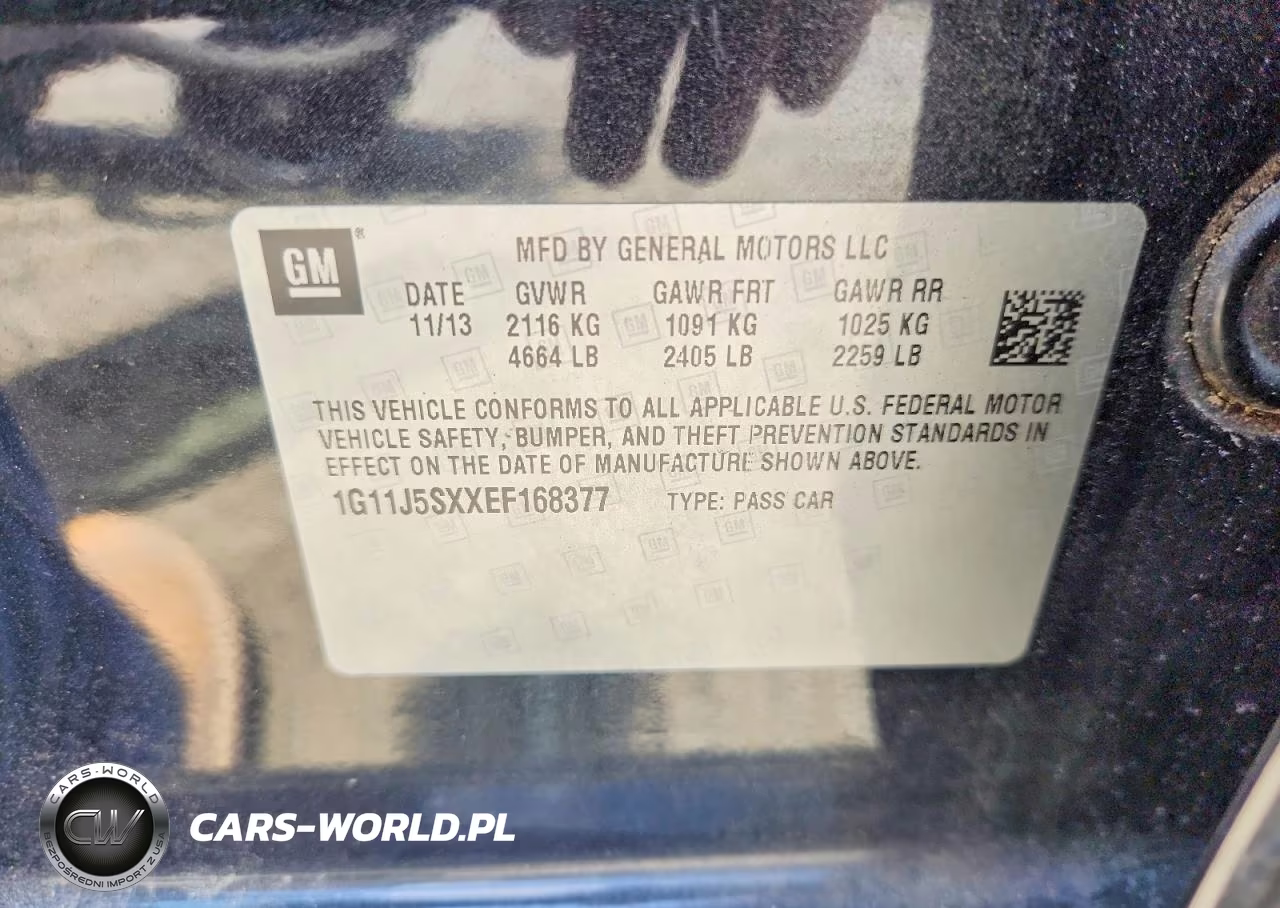 2014 Chevrolet Malibu Ltz VIN:1G11J5SXXEF168377 - 12
