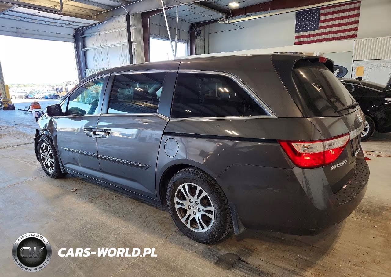 2012 Honda Odyssey Exl VIN:5FNRL5H64CB064942 - 2