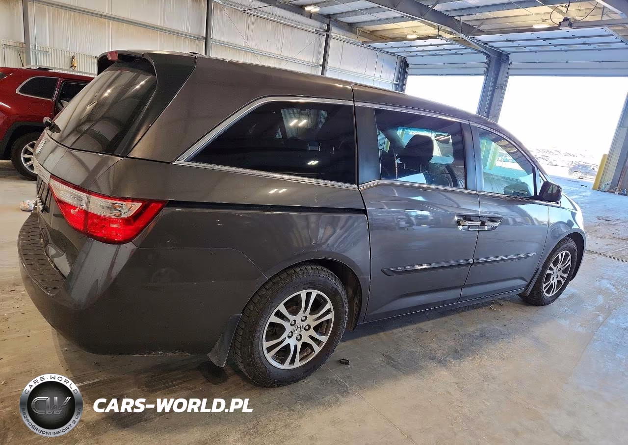 2012 Honda Odyssey Exl VIN:5FNRL5H64CB064942 - 3