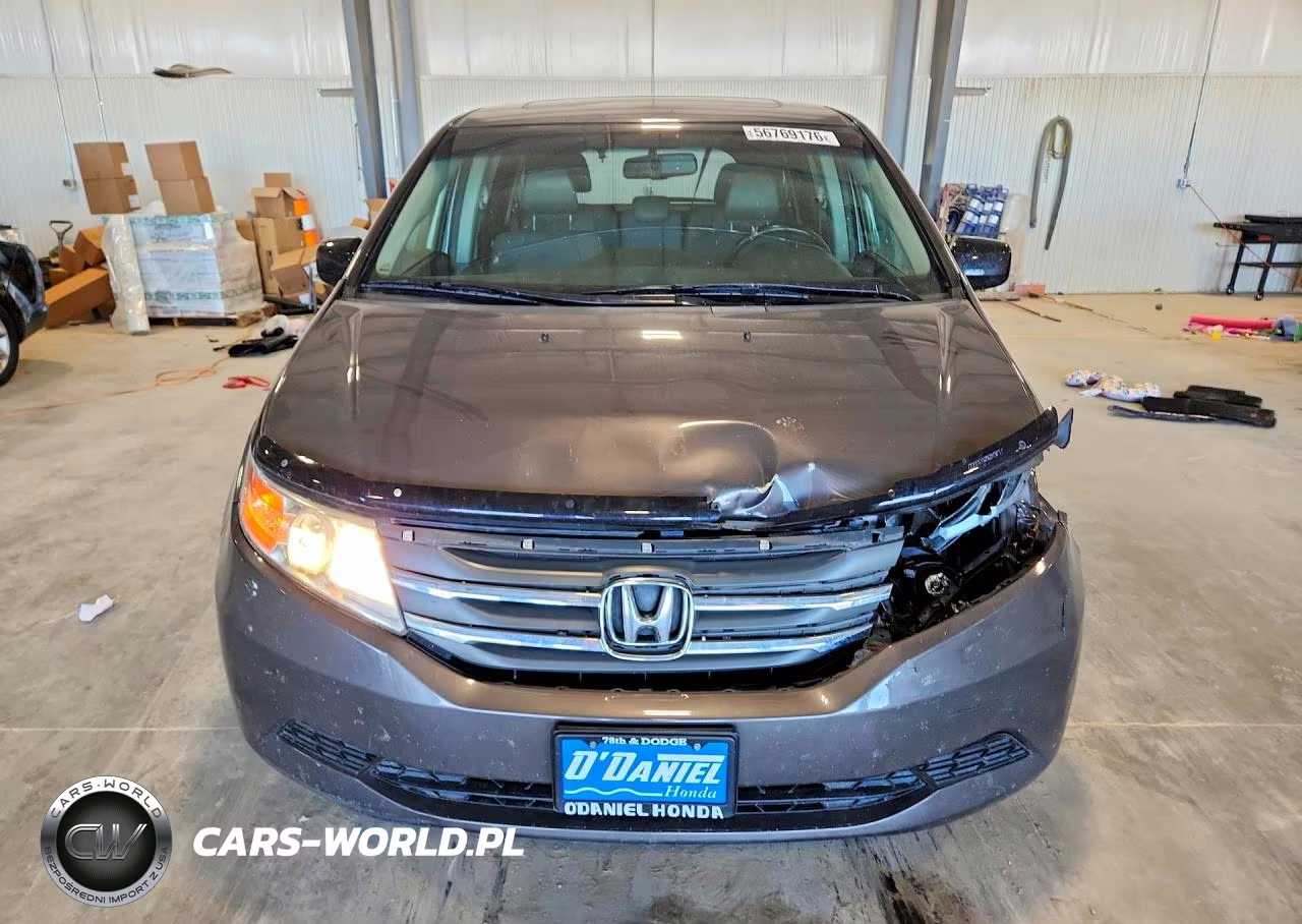 2012 Honda Odyssey Exl VIN:5FNRL5H64CB064942 - 5