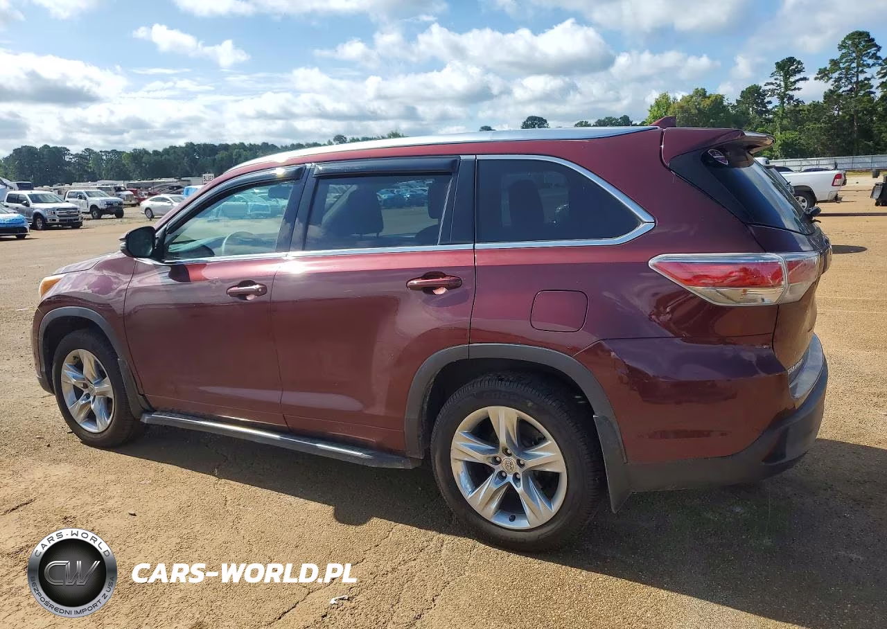 2014 Toyota Highlander Limited VIN:5TDYKRFH9ES017849 - 2