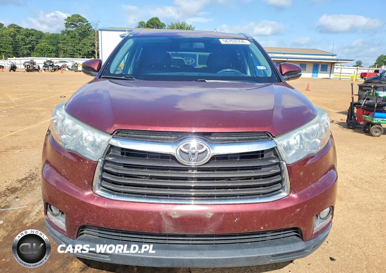 2014 Toyota Highlander Limited VIN:5TDYKRFH9ES017849 - 5