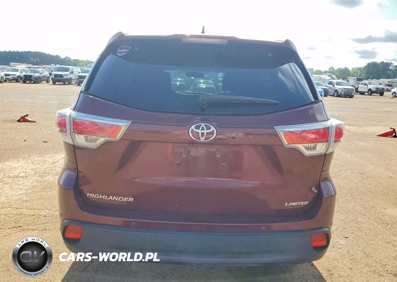 2014 Toyota Highlander Limited VIN:5TDYKRFH9ES017849 - 6