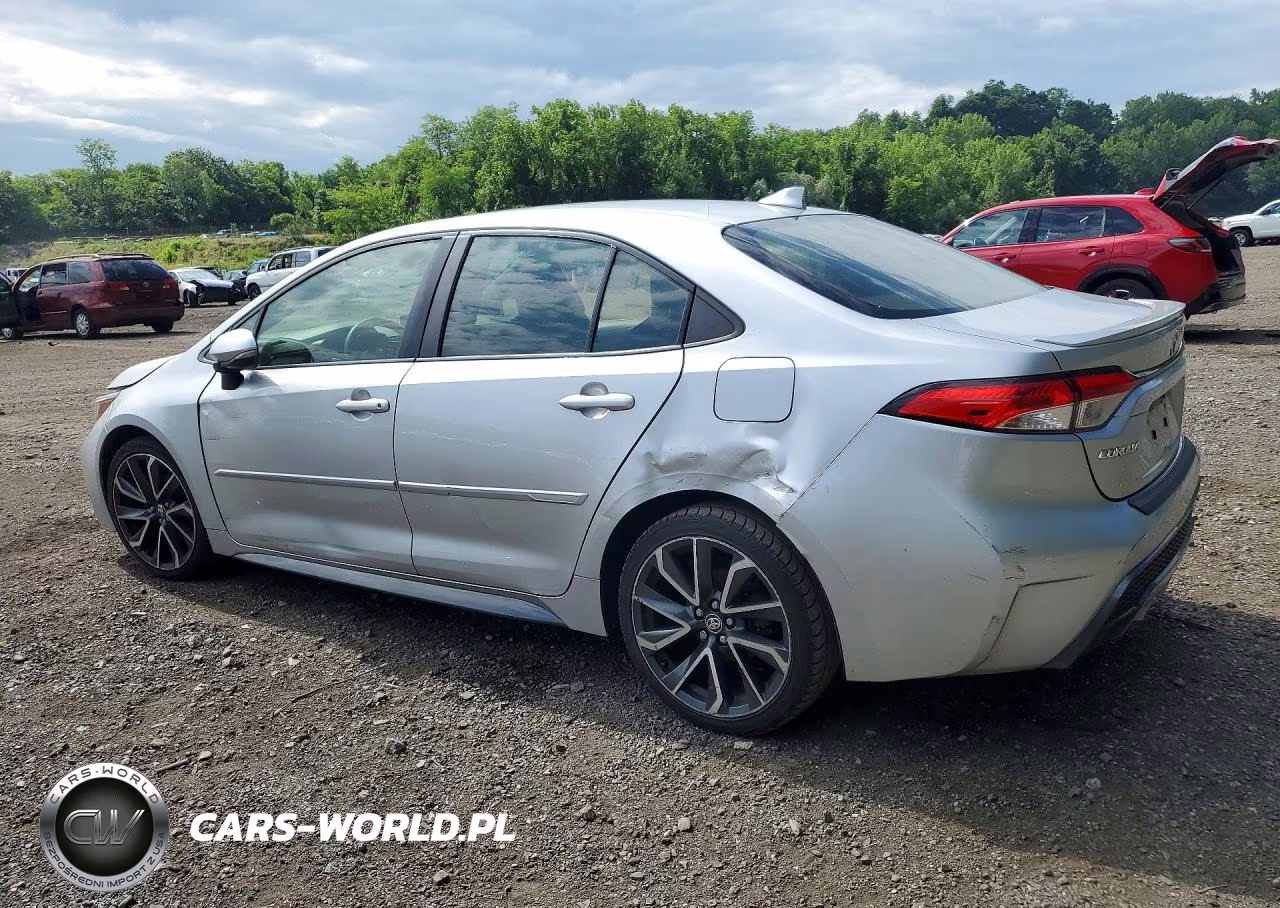 2020 Toyota Corolla Se VIN:JTDS4RCE2LJ010374 - 2