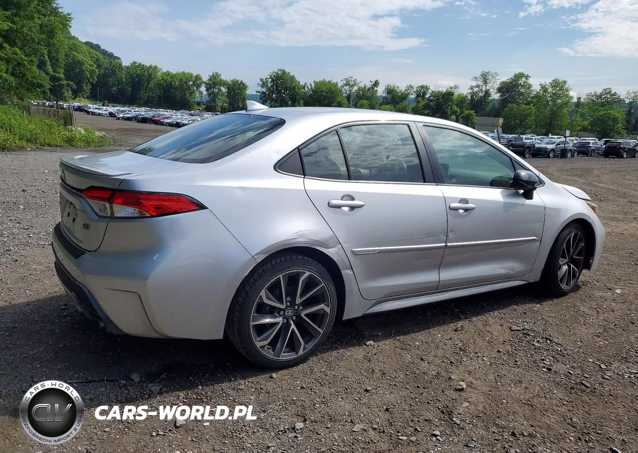 2020 Toyota Corolla Se VIN:JTDS4RCE2LJ010374 - 3