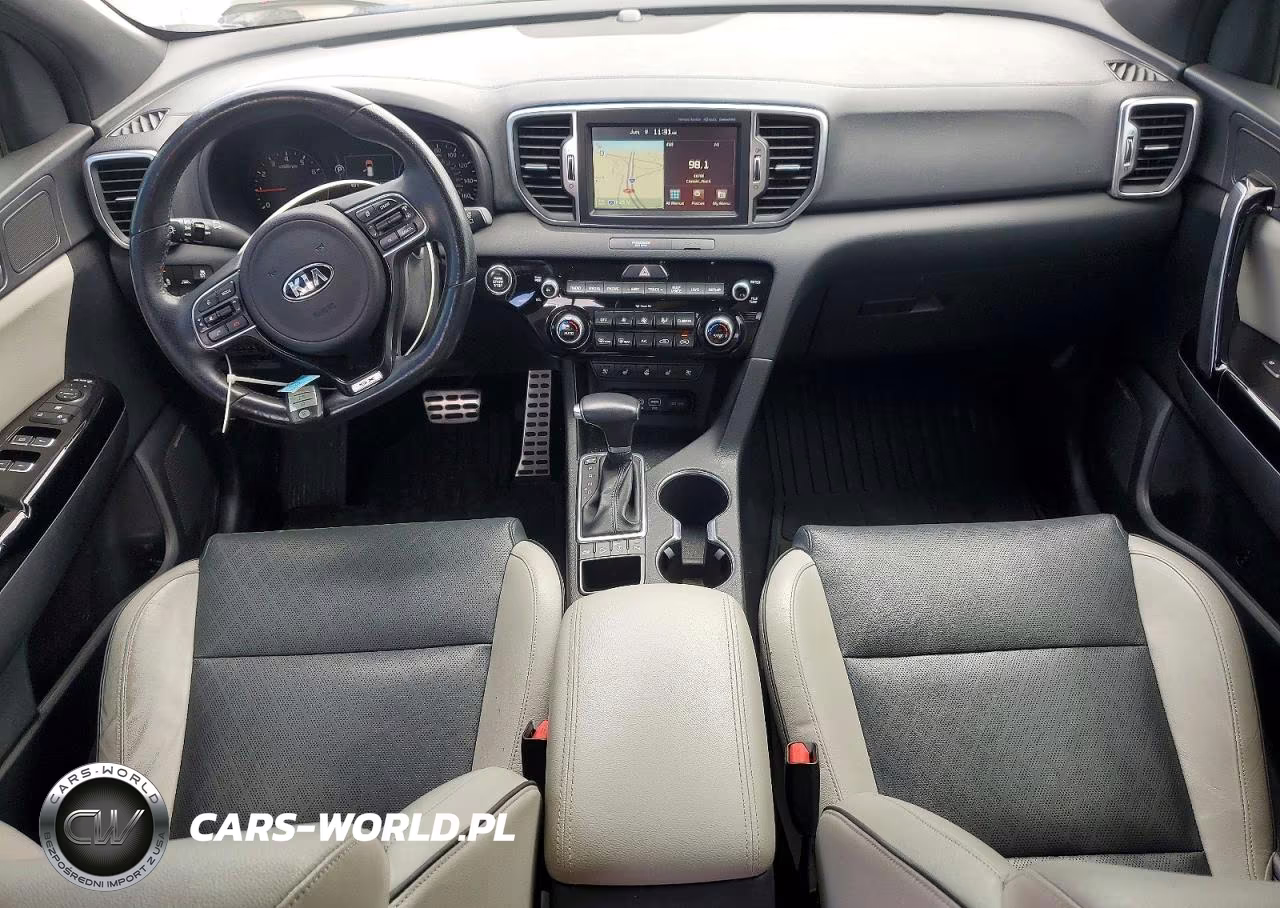 2017 Kia Sportage Sx VIN:KNDPRCA63H7243152 - 8