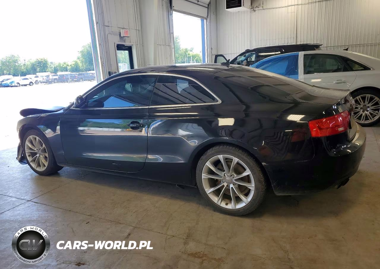 2013 Audi A5 Premium VIN:WAUCFAFR1DA012646 - 2