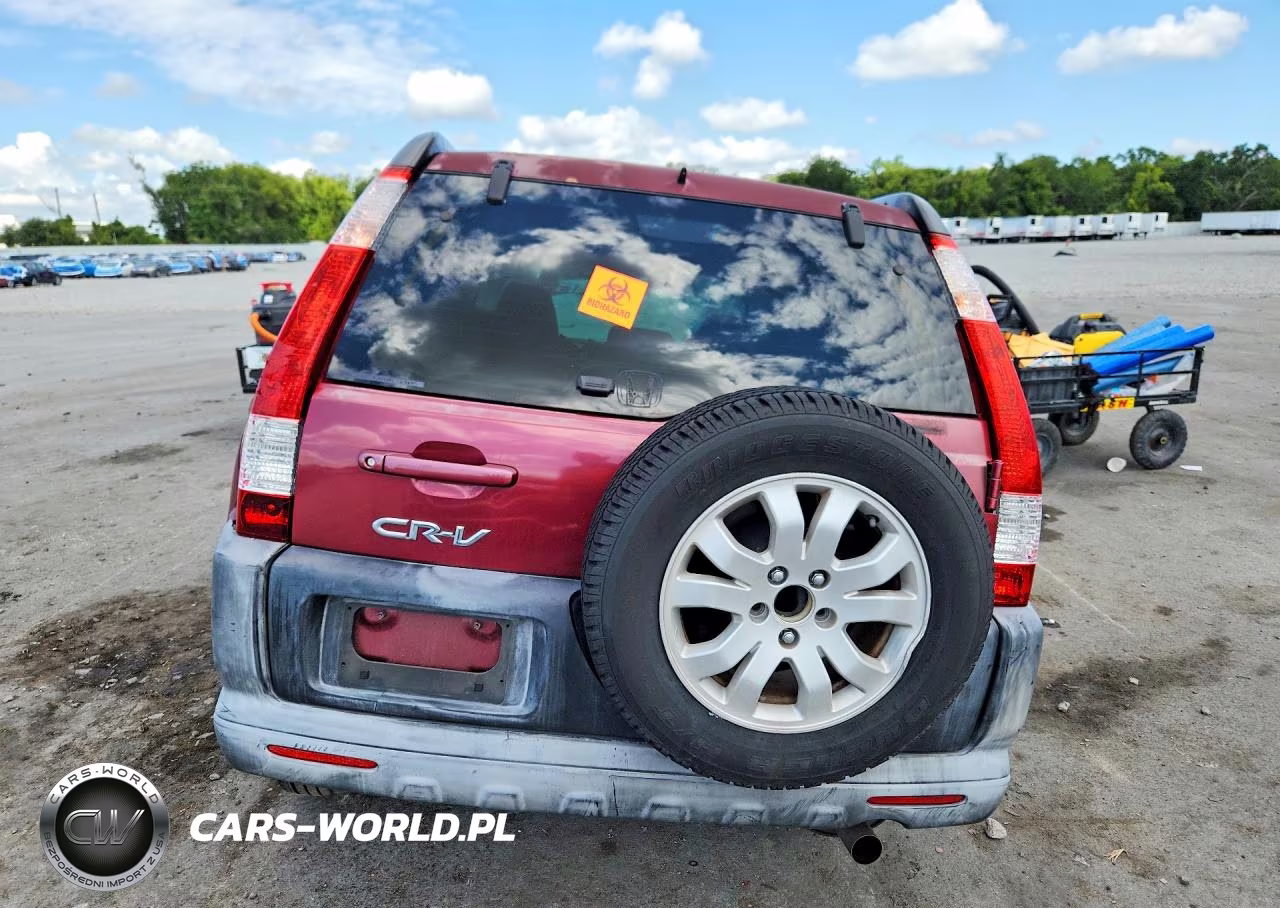 2006 Honda Cr-V Ex VIN:SHSRD78886U427671 - 6