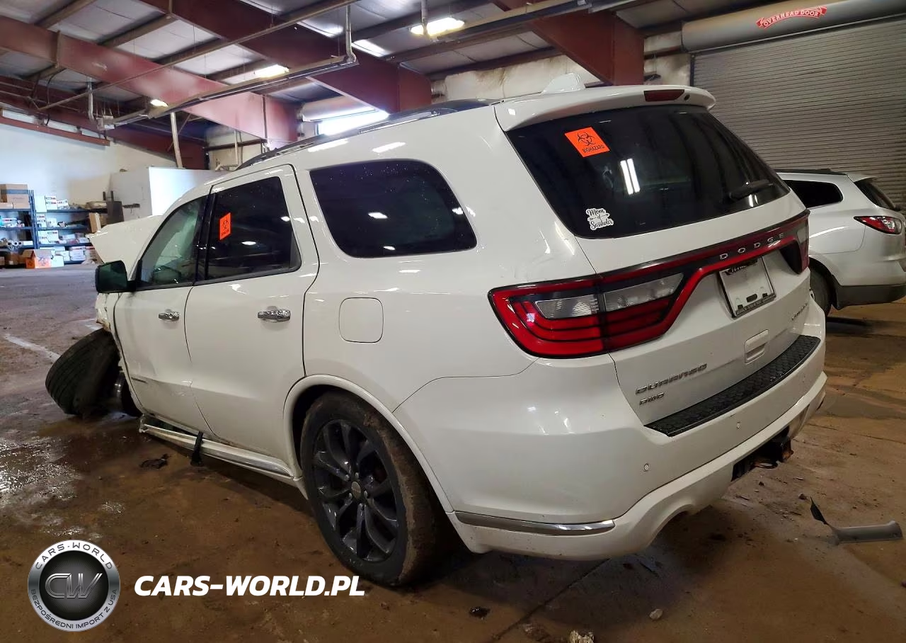 2016 Dodge Durango Citadel VIN:1C4RDJEG7GC416322 - 2