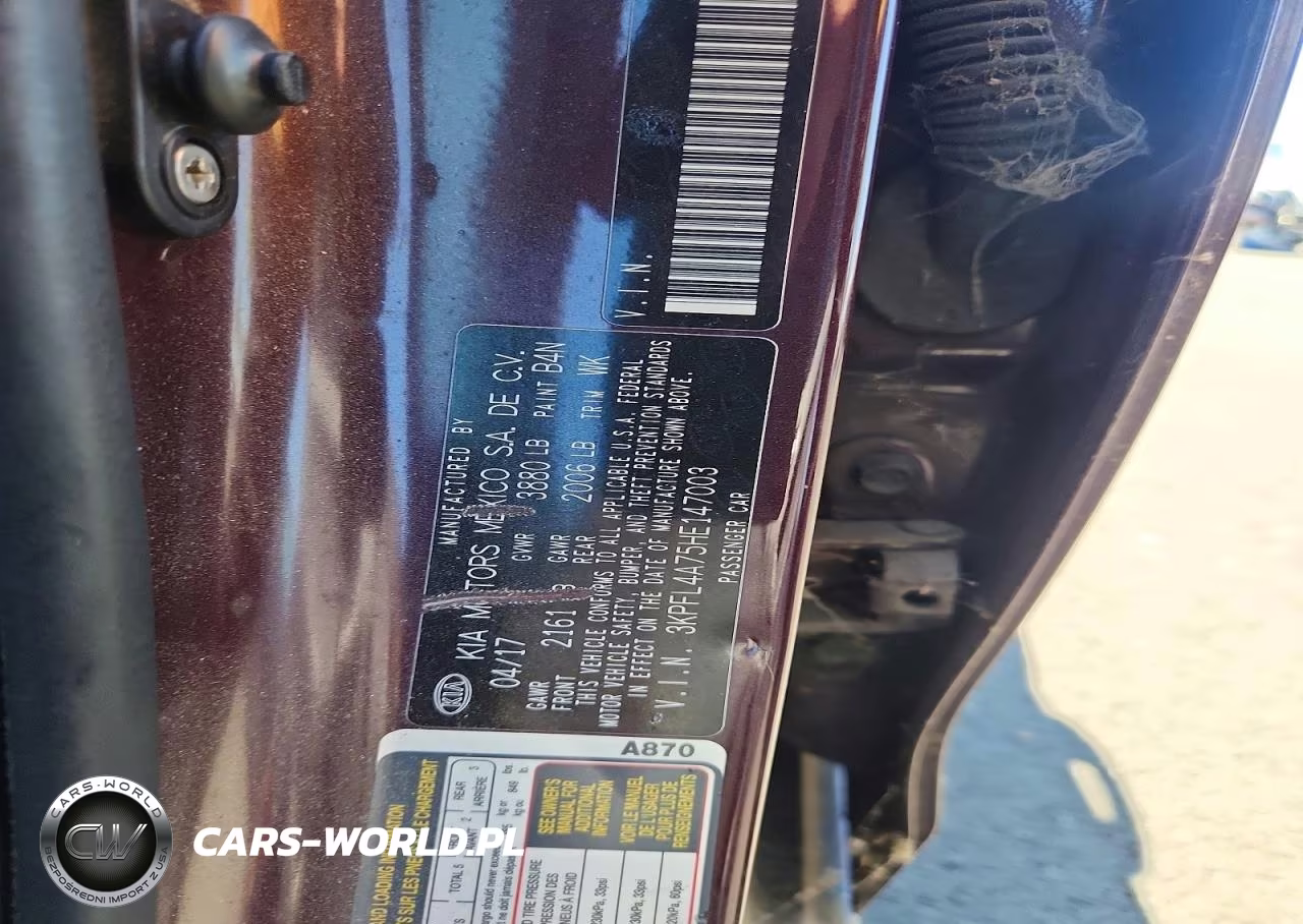 2017 Kia Forte Lx VIN:3KPFL4A75HE147003 - 12