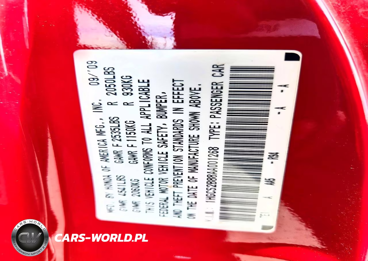 2010 Honda Accord Exl VIN:1HGCS2B88AA001268 - 13