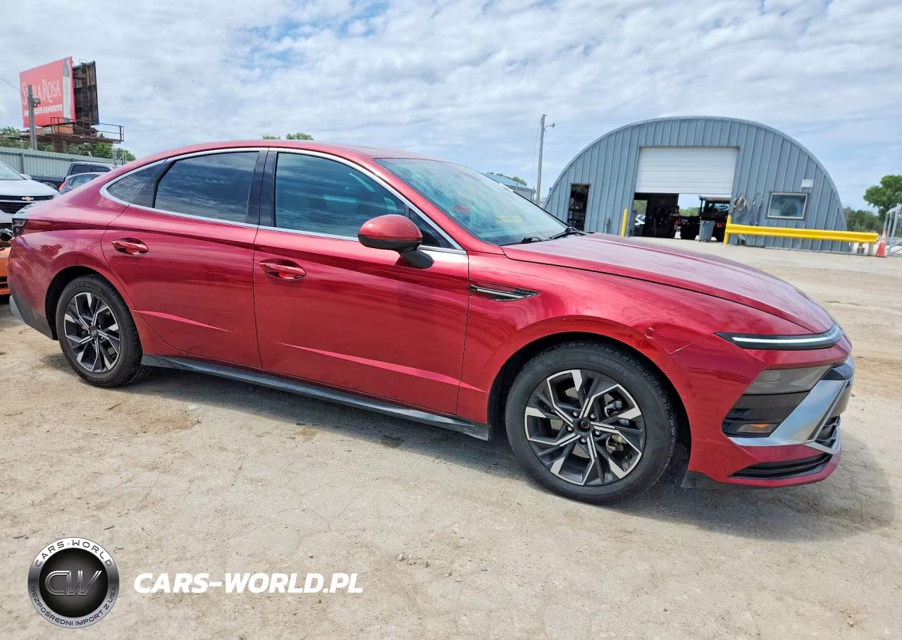 2024 Hyundai Sonata Sel VIN:KMHL64JA0RA376369 - 4