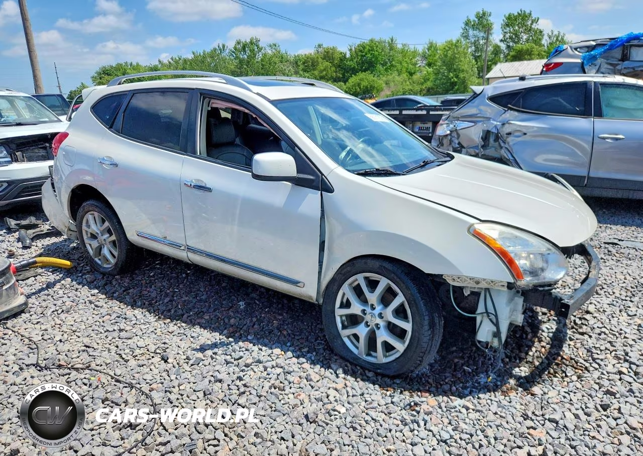 2011 Nissan Rogue S-Sv-Krom VIN:JN8AS5MV6BW302172 - 4