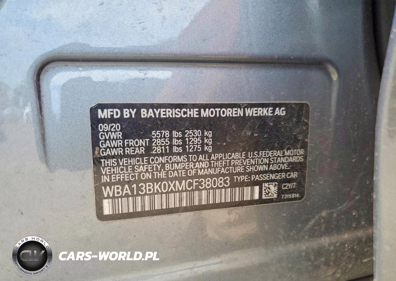 2021 BMW M550Xi VIN:WBA13BK0XMCF38083 - 13
