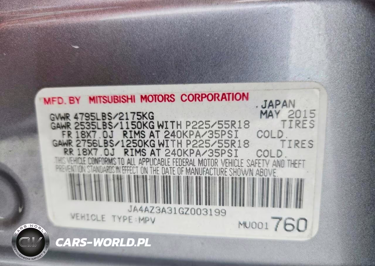 2016 Mitsubishi Outlander Se VIN:JA4AZ3A31GZ003199 - 13