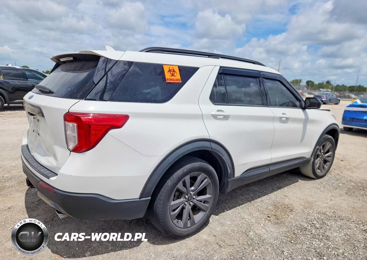 2022 Ford Explorer Xlt VIN:1FMSK7DH2NGB69684 - 3
