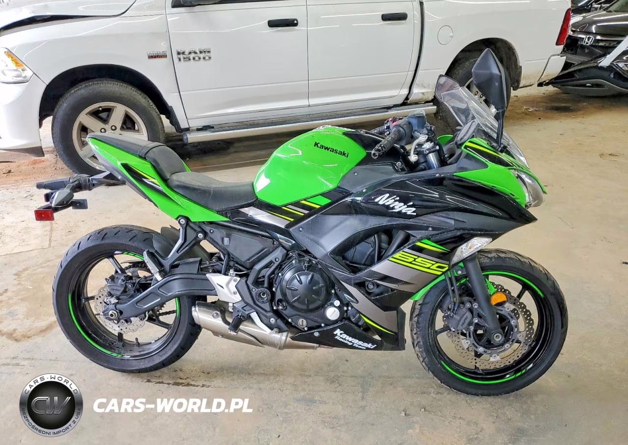 2018 Kawasaki Ex650 F