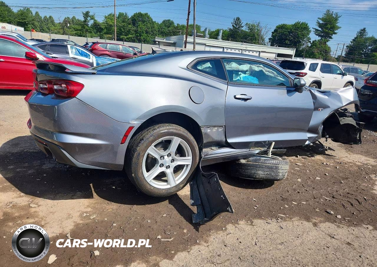 2019 Chevrolet Camaro Ls VIN:1G1FB1RS1K0110078 - 3