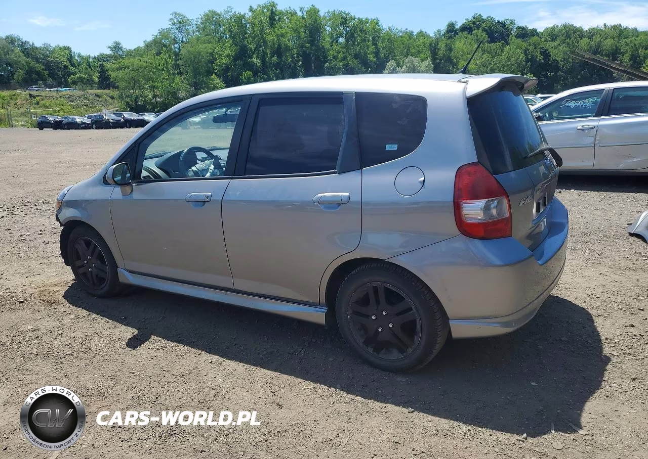 2008 Honda Fit Sport VIN:JHMGD38638S003034 - 2