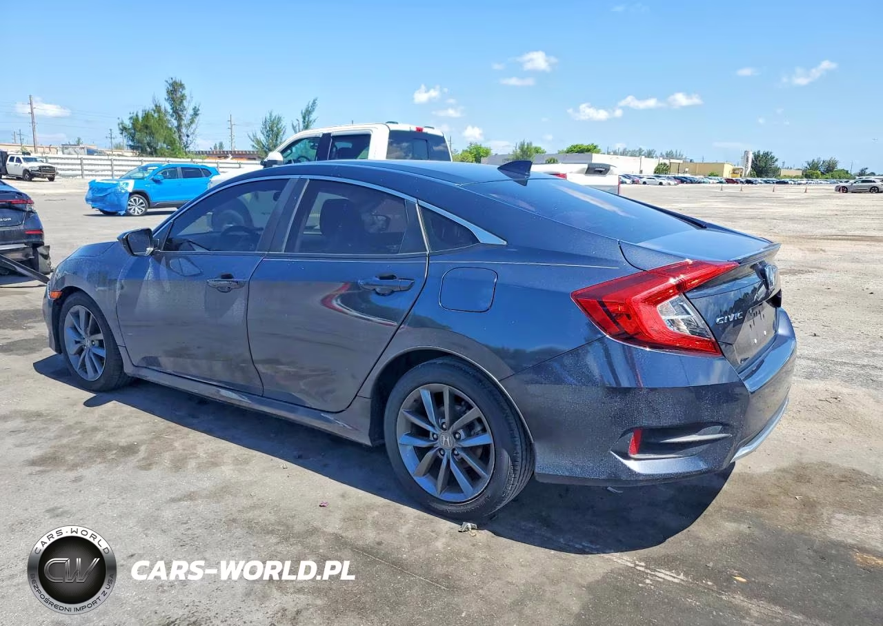 2019 Honda Civic Ex VIN:JHMFC1F35KX011884 - 2