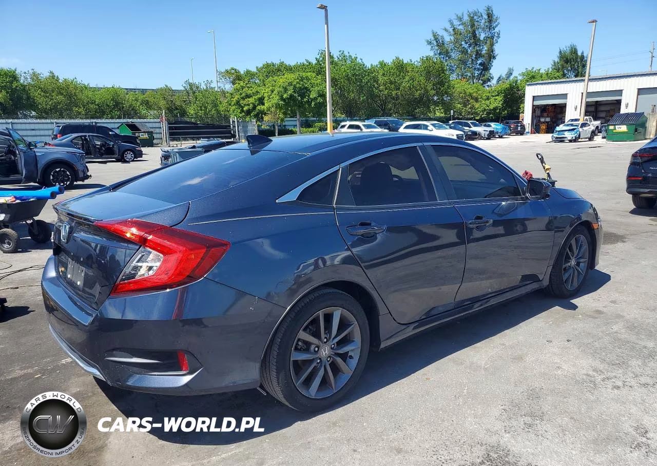 2019 Honda Civic Ex VIN:JHMFC1F35KX011884 - 3