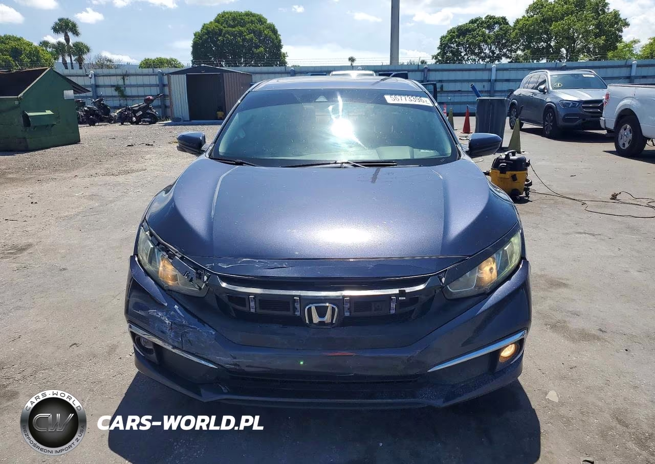 2019 Honda Civic Ex VIN:JHMFC1F35KX011884 - 5