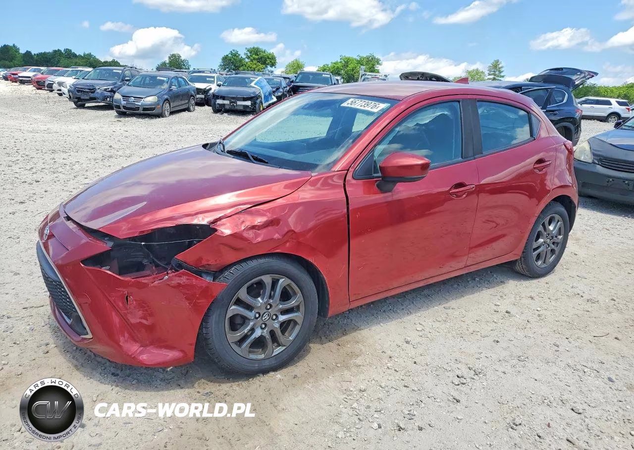 2020 Toyota Yaris Hatchback Xle VIN:3MYDLBJV1LY700796 - 1