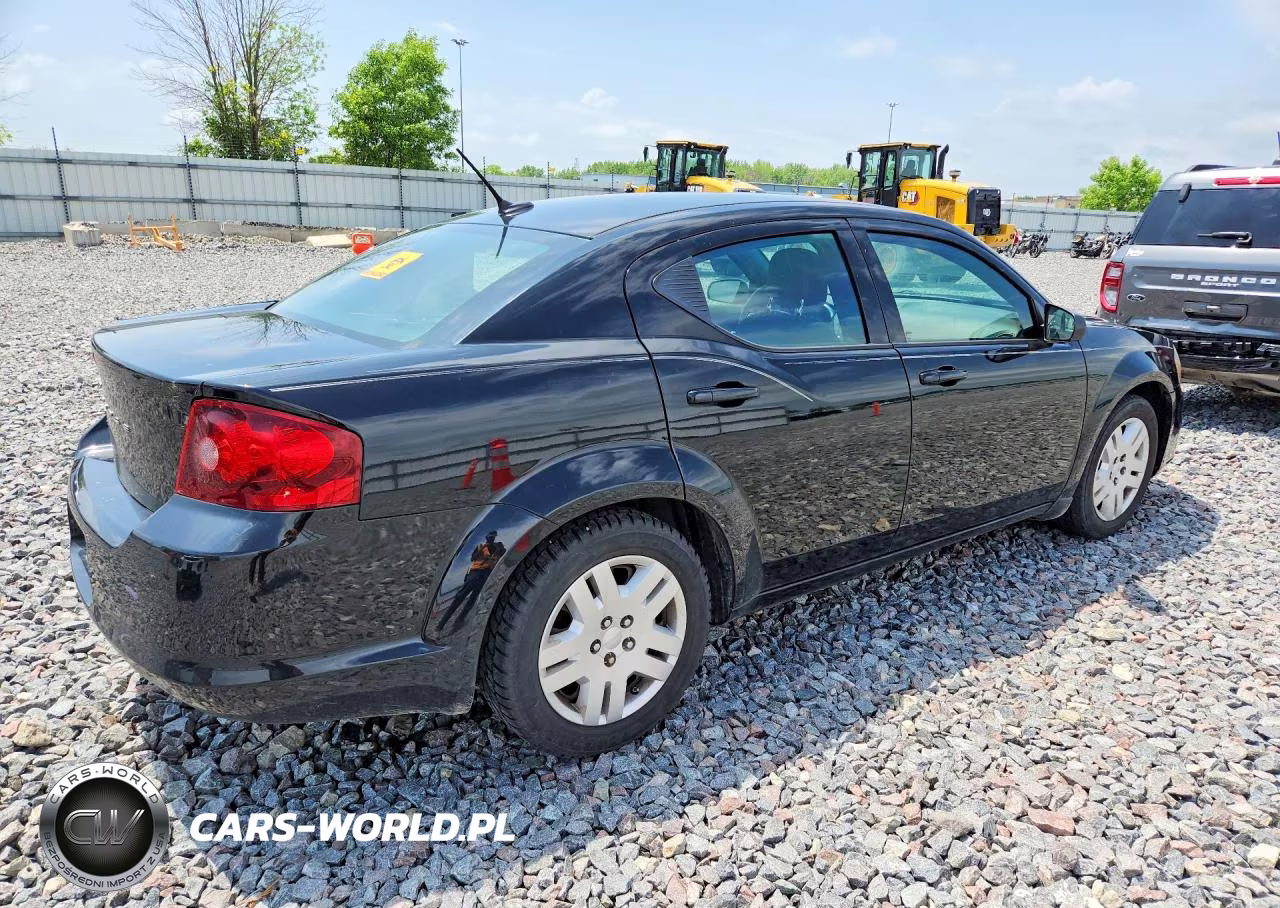 2014 Dodge Avenger Se VIN:1C3CDZAB4EN181303 - 3