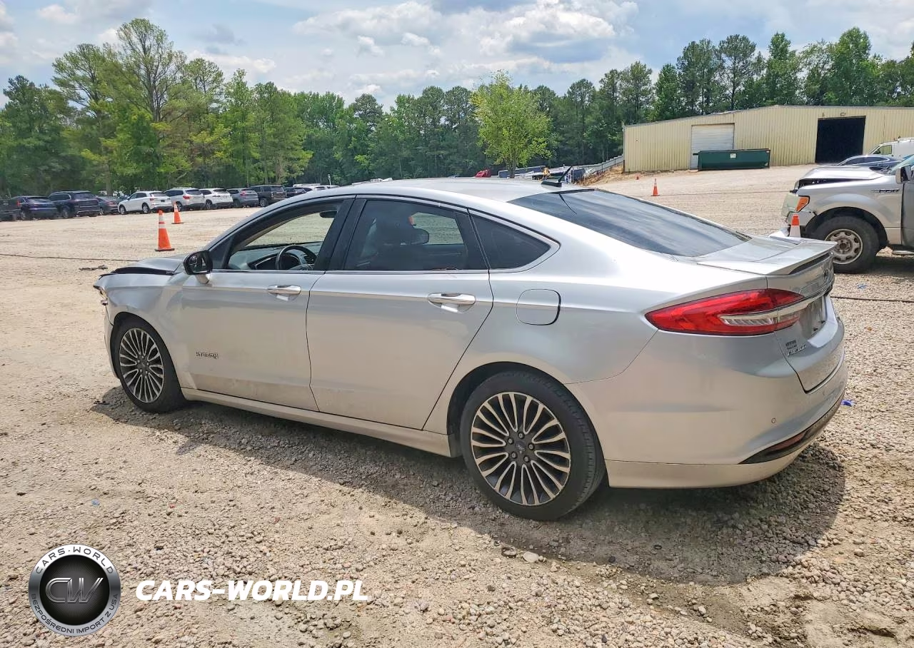 2017 Ford Fusion Titanium Hev VIN:3FA6P0RU4HR279966 - 2