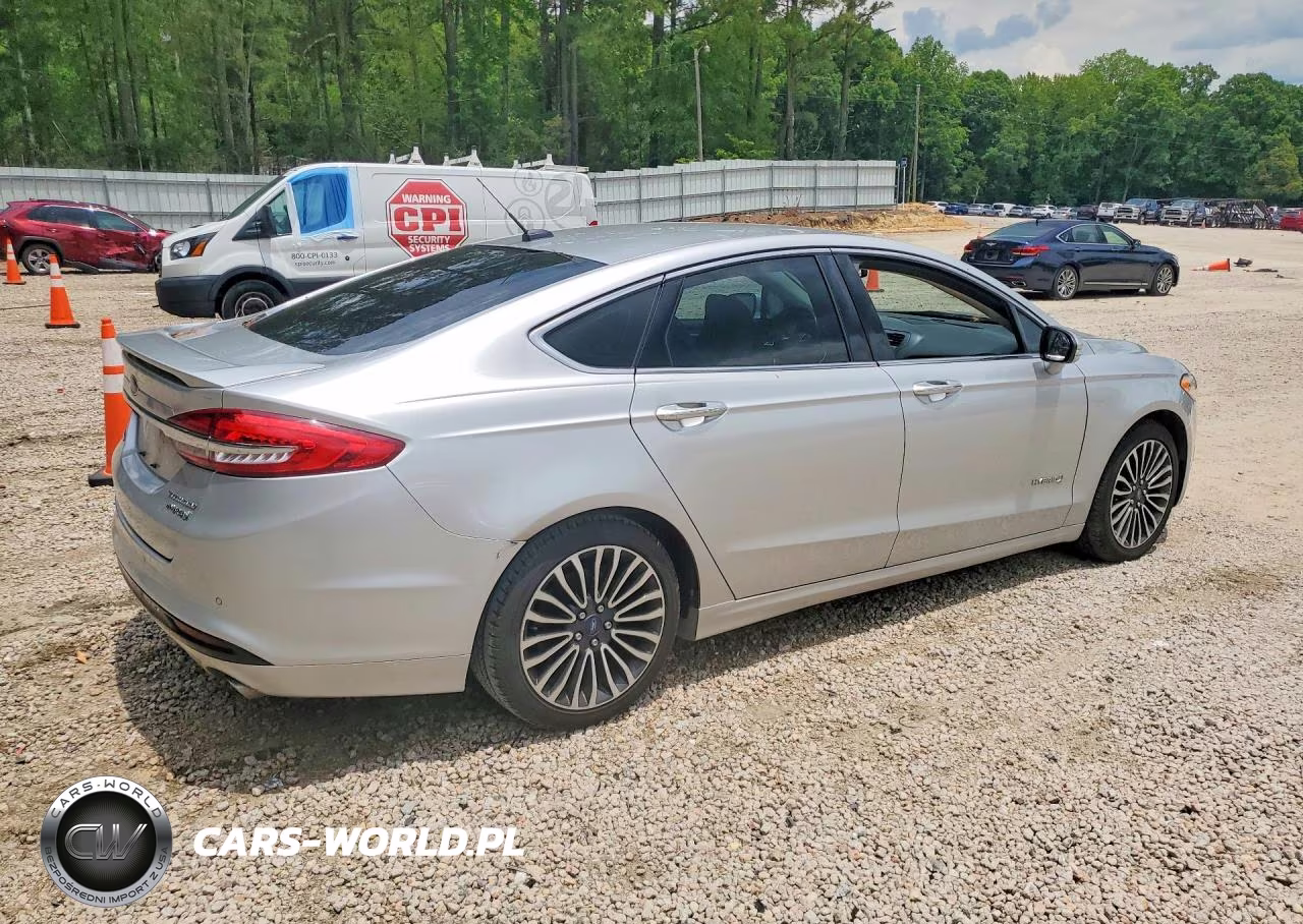 2017 Ford Fusion Titanium Hev VIN:3FA6P0RU4HR279966 - 3
