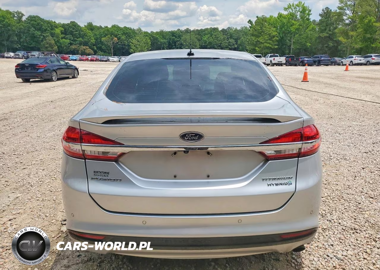 2017 Ford Fusion Titanium Hev VIN:3FA6P0RU4HR279966 - 6