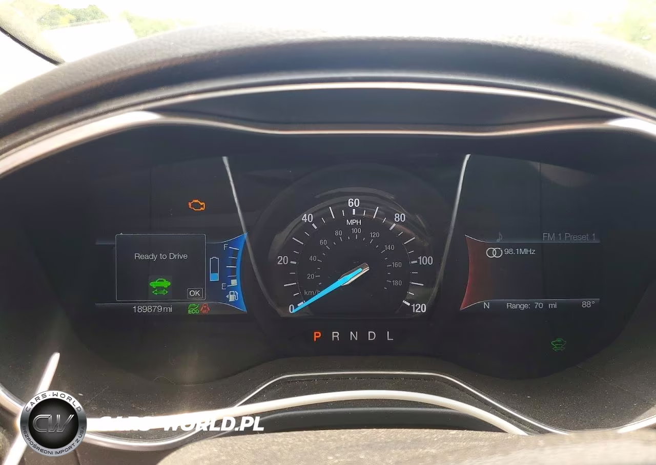 2017 Ford Fusion Titanium Hev VIN:3FA6P0RU4HR279966 - 9